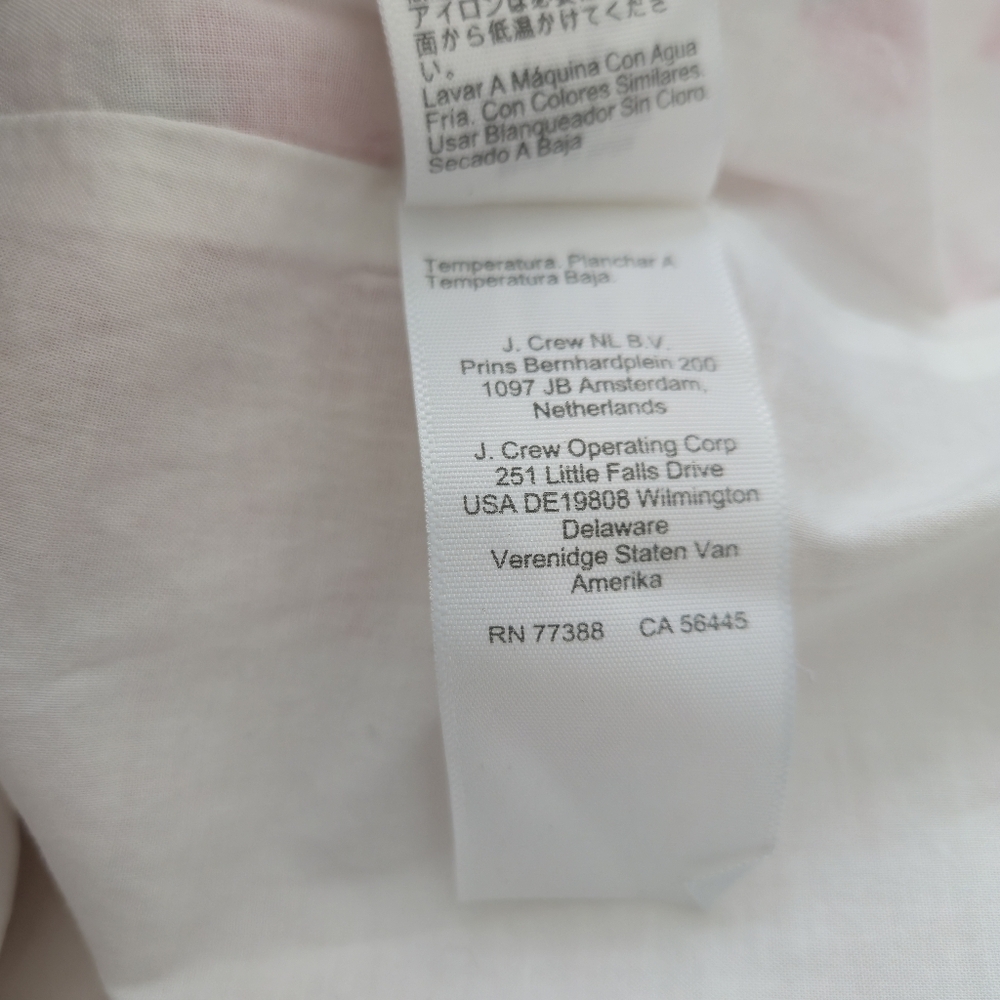 J.Crew Women Smocked Tiered Dress Size M - Picture 7 of 8